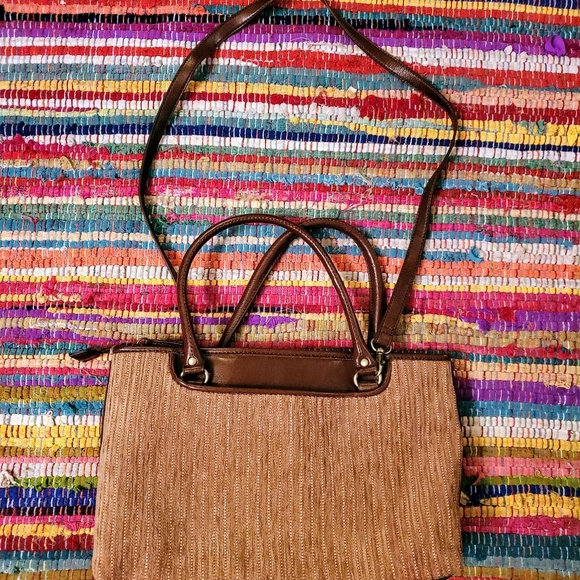 Relic Purse Vegan Leather&Beautiful Cloth Purse - Picture 8 of 8